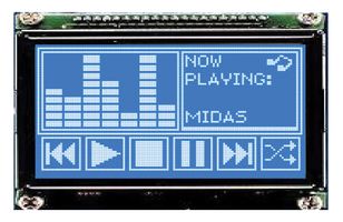 MIDAS DISPLAYS MC128064F6WE-BNMLW