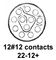 CINCH CONNECTIVITY SOLUTIONS BACC45FT22-12S10