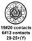 CINCH CONNECTIVITY SOLUTIONS C48-16R20Y25S7-406