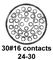 CINCH CONNECTIVITY SOLUTIONS CN0967C24S30P8-240