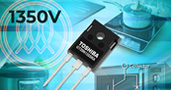 Toshiba has launched a new 1350V IGBT for 